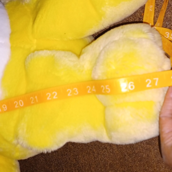 Care Bears Funshine sunshine cheerfull Bear 2002 Play Along 27 Inch Soft Plush - Picture 12 of 13